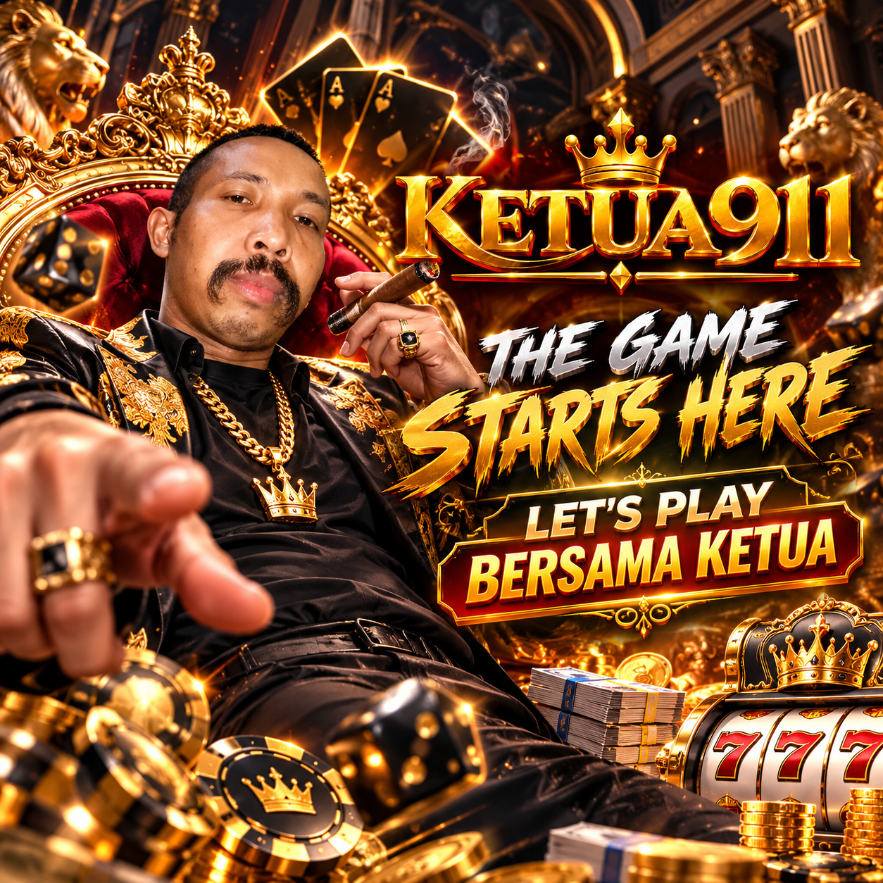 KETUA911 >> The Game Starts Here, Let's Play Bersama Ketua